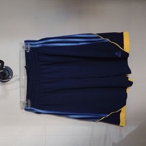 Navy Adidas Athletic Active Basketball Shorts